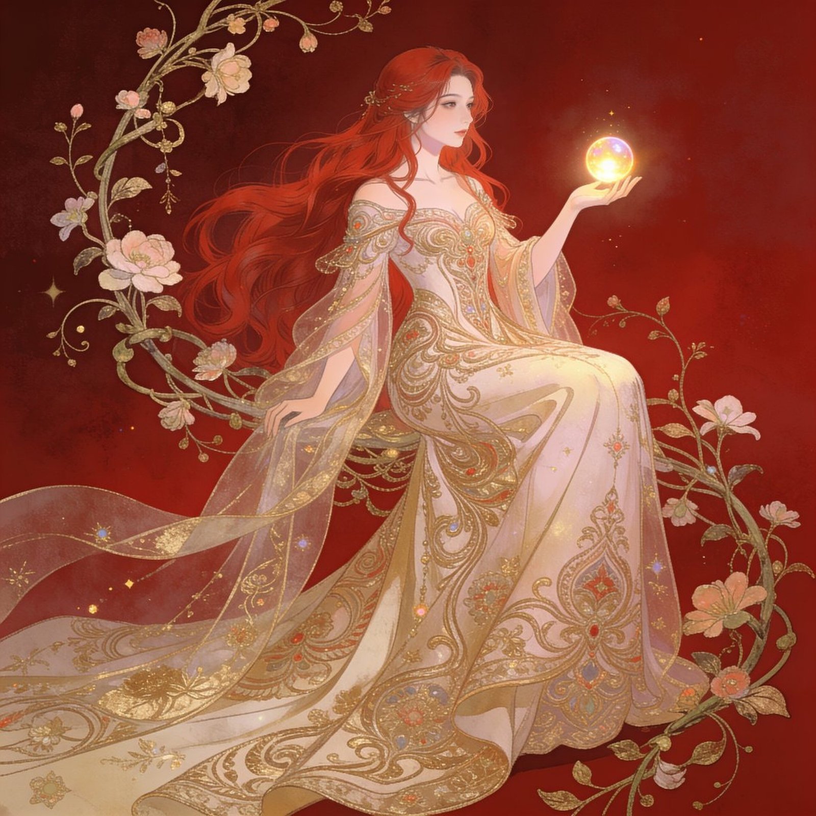 La Fée Originelle by Lovatine - studio session artwork